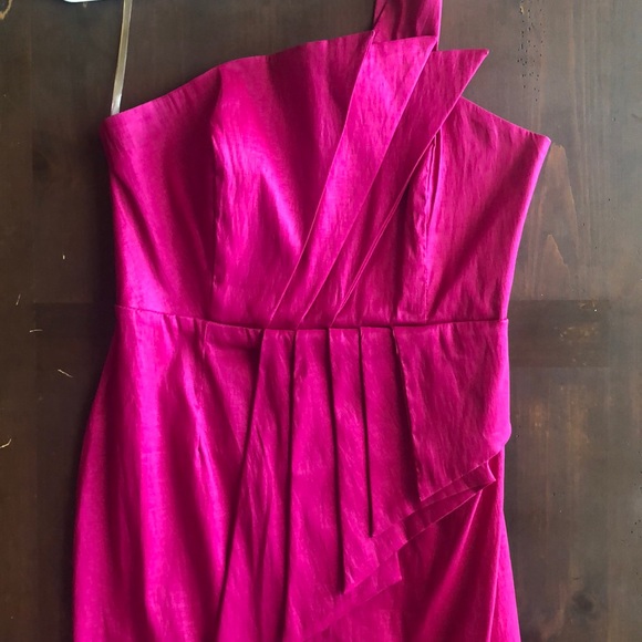 Hot Pink Cocktail Dress - Worn twice - Picture 1 of 4